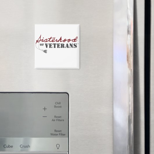 Zusters van Veteranen Militaire Trots Design Magneet (Insitu (Koelkast))