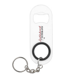 Zusters van Veteranen Militaire Trots Design Mini Flessenopener