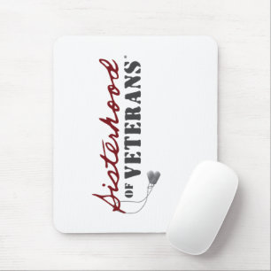 Zusters van Veteranen Militaire Trots Design Muismat