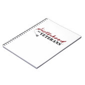 Zusters van Veteranen Militaire Trots Design Notitieboek (Linkerzijde)