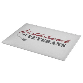 Zusters van Veteranen Militaire Trots Design Snijplank