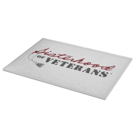 Zusters van Veteranen Militaire Trots Design Snijplank (Hoek)