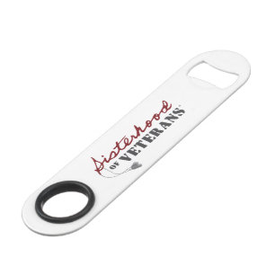 Zusters van Veteranen Militaire Trots Design Speed Flessenopener