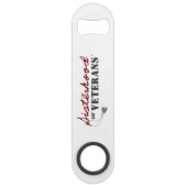 Zusters van Veteranen Militaire Trots Design Speed Flessenopener (Achterkant)