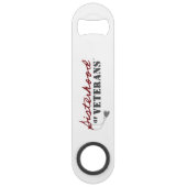 Zusters van Veteranen Militaire Trots Design Speed Flessenopener (Voorkant)