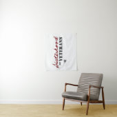 Zusters van Veteranen Militaire Trots Design Wandkleed (In situ)
