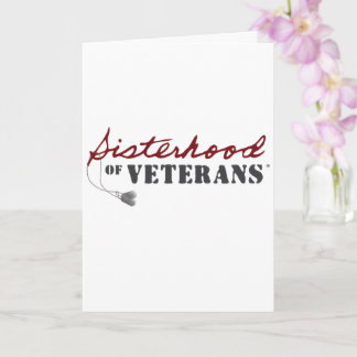 Zusters van Veteranen Militaire Trots Ontwerp Kaart