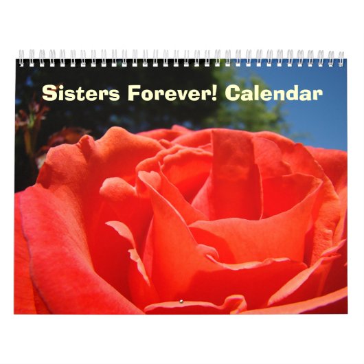 Zusters voor altijd! Kalender Bloemrijke Grote Blo (Hoes)