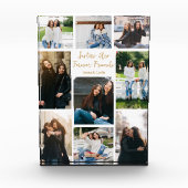 zusters voor altijd vrienden collage aangepaste of fotoblokken (Voorkant)