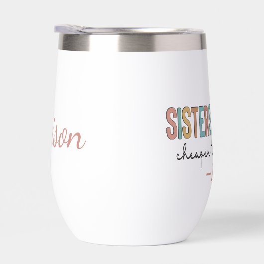 Zusters Weekend Aangepaste Naam en Jaar (Rechts)