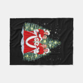Zusters Wit Kerstfilm 1954 Xmas Sneeuwdeksel Fleece Deken (Voorkant (Horizontaal))