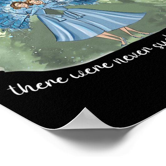 Zusters Wit Kerstfilm 1954 Xmas Sneeuwdeksel Poster (Hoek)