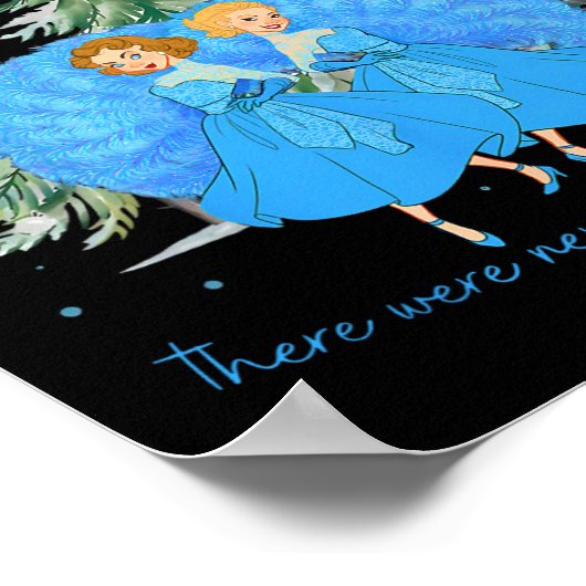 Zusters Wit Kerstfilm 1954 Xmas Sneeuwdeksel Poster (Hoek)