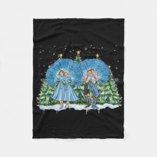 Zusters Witte Kerst Film 1954 Kerstmis Sneeuw Pyja Fleece Deken