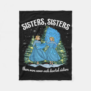 Zusters Witte Kerst Film 1954 Kerstmis Sneeuw Vaka Fleece Deken