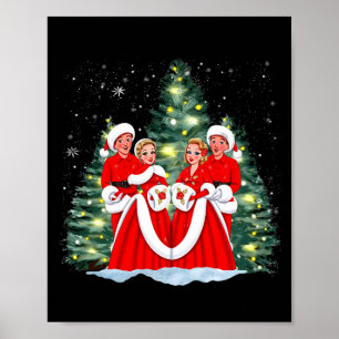 Zusters Witte Kerst Film 1954 Kerstmis Sneeuw Vaka Poster