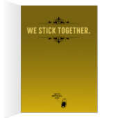 "Zusters zijn als Chubby Thighs"-Kaart op zaterdag (Binnen (Rechts))