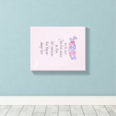 Zusters zijn als Sterren Canvas Afdruk (Insitu (Houten vloer))