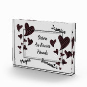 Zusters zijn altijd vrienden in het Rode Geest Ver Fotoblokken (Rechts)