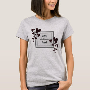 Zusters zijn altijd vrienden in het Rode Geest Ver T-shirt