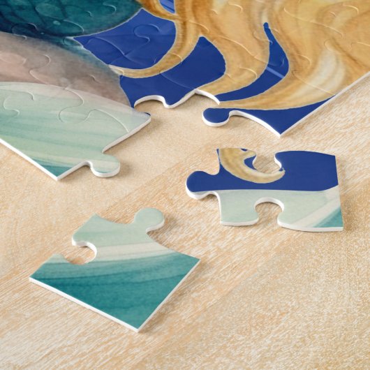 Zusters zijn speciale puzzel (Zijkant)