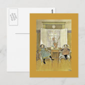 Zusters, zitplaats briefkaart (Voorkant / Achterkant)