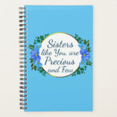 Zusters zoals jij zijn kostbaar en weinig blauwe b planner (Voorkant)
