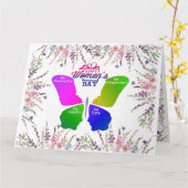 "Zusterschap gevierd" Kaart (Gele Bloem)