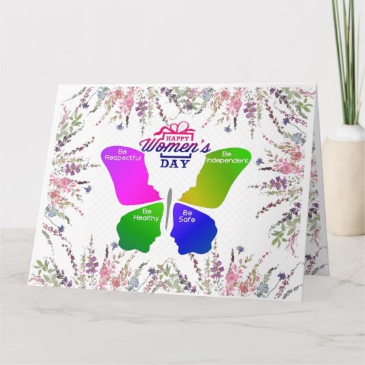 "Zusterschap gevierd" Kaart (Voorkant)