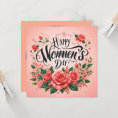 "Zusterschap gevierd" Kaart (Voorkant / Achterkant in situ)