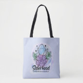 Zusterschap spreuken: empowering Witchy Design Tote Bag (Voorkant)