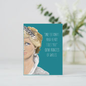 zusterserie-Diana Briefkaart (Staand voorkant)