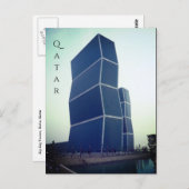 zuszagtoren doha qatar briefkaart (Voorkant / Achterkant)