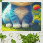 Zut kitten met bril-276548 theedoek (Gevouwen)