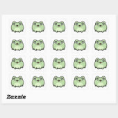 Zutje Kikker Meme Sticker | Grappige Aesthetic Kik (Vel)