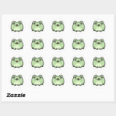 Zutje Kikker Meme Sticker | Grappige Aesthetic Kik (Vel)