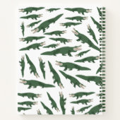 Zutjes Alligator Krokodil Patroon Notitieboek (Achterkant)