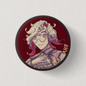 Zuuje Art anime v Tuber Ronde Button 7,6 Cm (Voorkant)