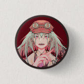 Zuuje Art anime v Tuber Ronde Button 7,6 Cm (Voorkant)