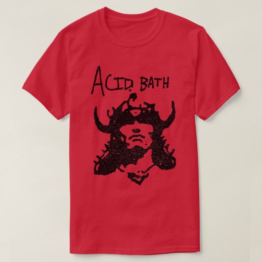 Zuur Bad band TShirt - 5 (Design voorkant)