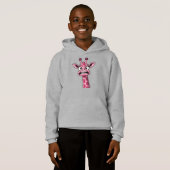 Zuur Gezicht Roze Giraf (Voorkant volledig)
