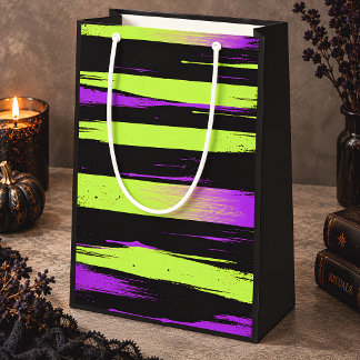 Zuur Groen Paarse Verf Drip Grunge Klein Cadeauzakje