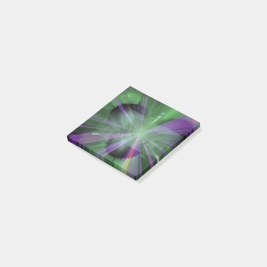 Zuur groene Post-it Post-it® Notes (Schuin)