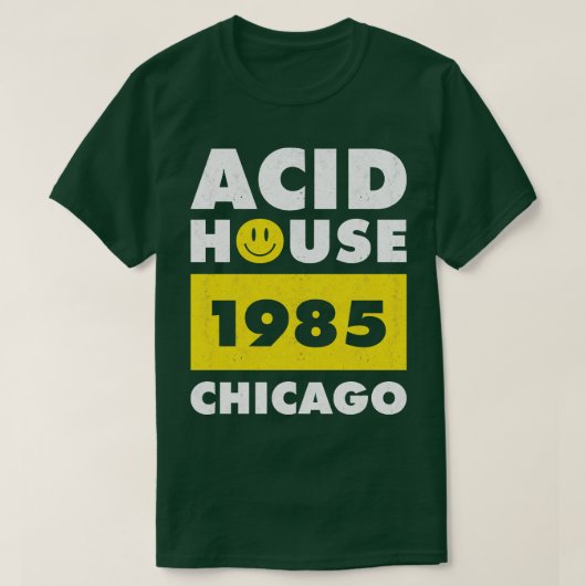 Zuur huis 1985 t-shirt (Design voorkant)