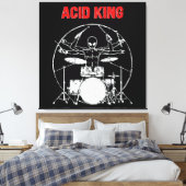 Zuur Koning Canvas Afdruk (Insitu (Slaapkamer))