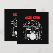 Zuur Koning Kaart (Voorkant / Achterkant)