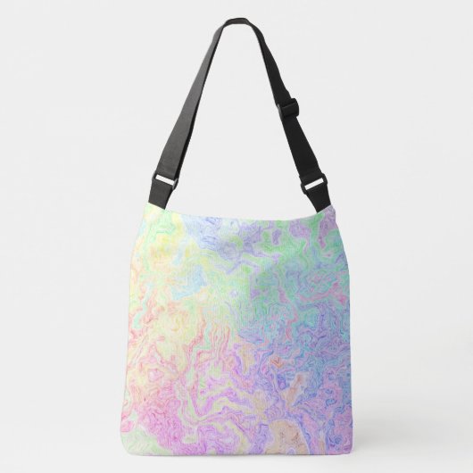 Zuur Trip Wervelingen Crossbody Tas (Voorkant)