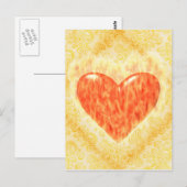 Zuurbranden Briefkaart (Voorkant / Achterkant)