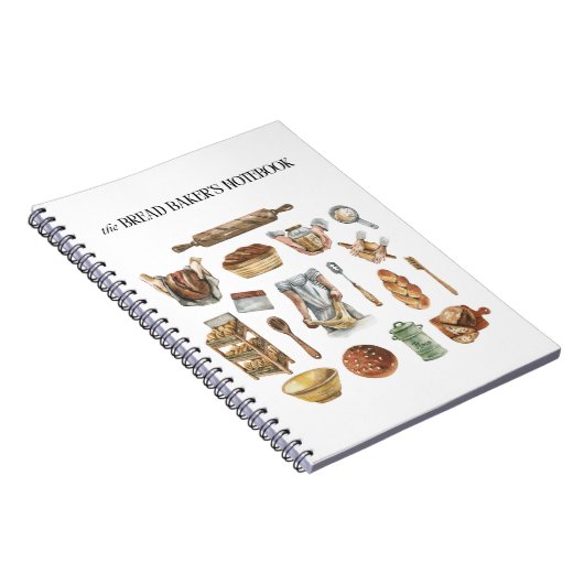 Zuurdeeg bakker notitieboek, recept notitieboek (Rechterzijde)