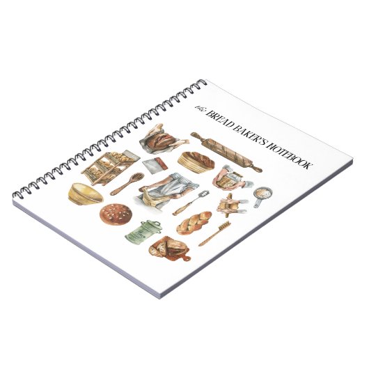 Zuurdeeg bakker notitieboek, recept notitieboek (Linkerzijde)